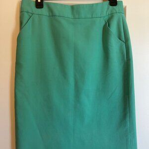 J CREW Mint Pencil Skirt